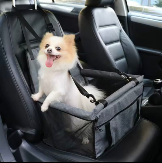 Siège auto chien avec harnais – Idéal petits chiens