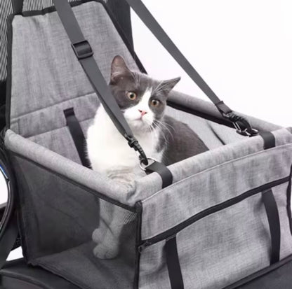 Siège auto chien avec harnais – Idéal petits chiens