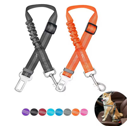 Ceinture de sécurité pour chien voiture – Laisse réglable universelle