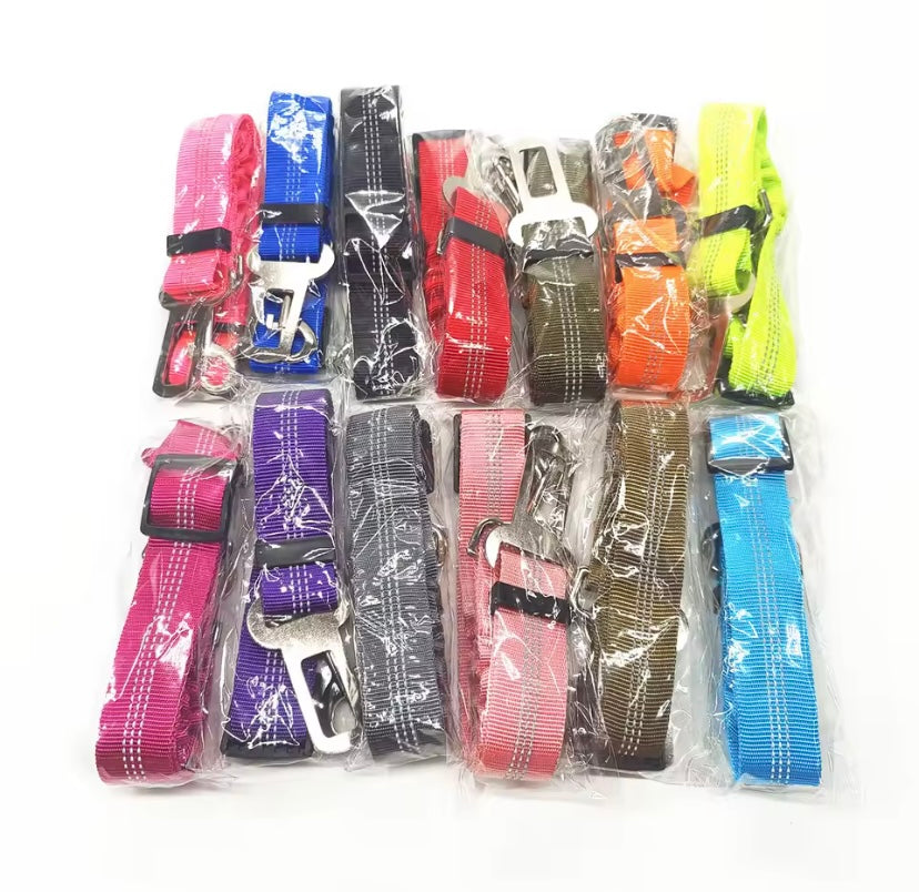 Ceinture de sécurité pour chien voiture – Laisse réglable universelle