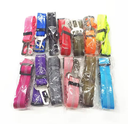 Ceinture de sécurité pour chien voiture – Laisse réglable universelle