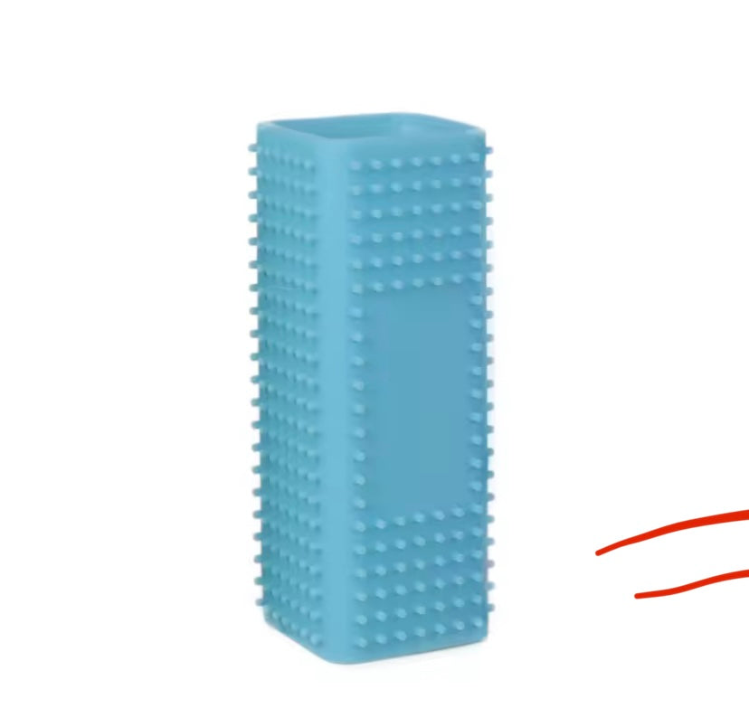 Brosse massage animaux en silicone