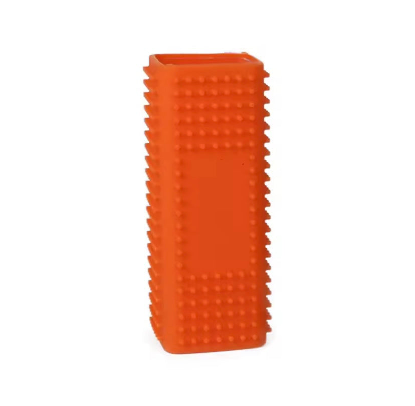 Brosse massage animaux en silicone