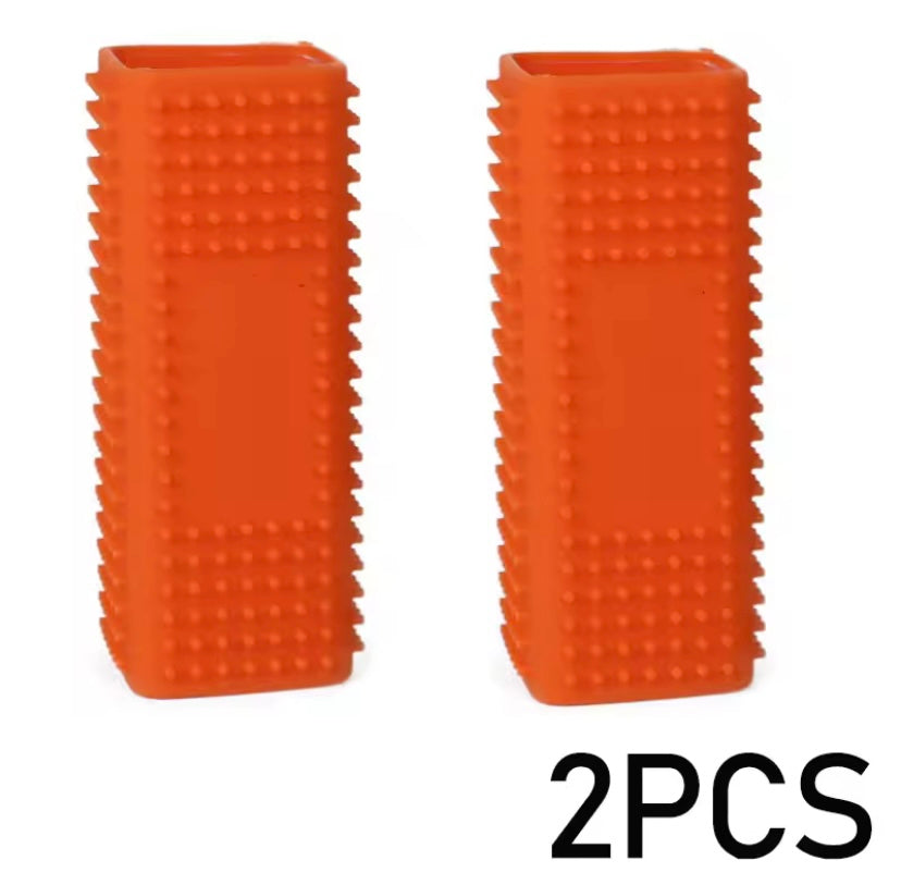 Brosse massage animaux en silicone