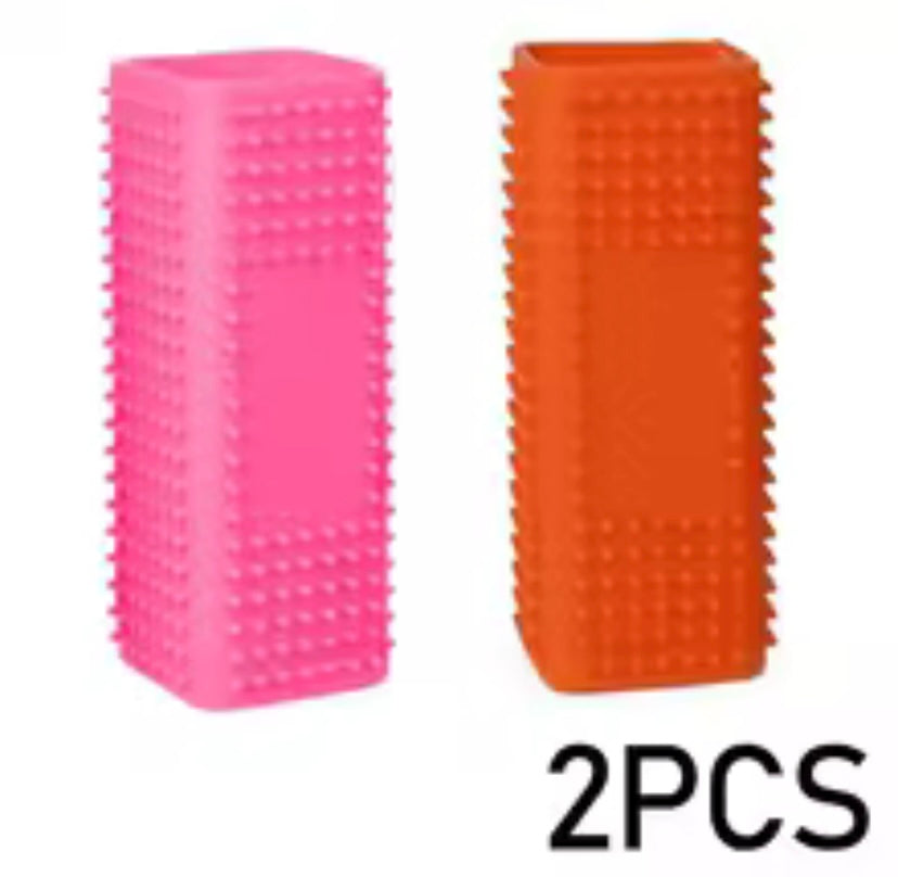 Brosse massage animaux en silicone