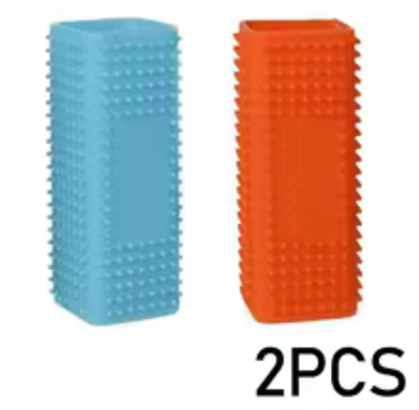 Brosse massage animaux en silicone