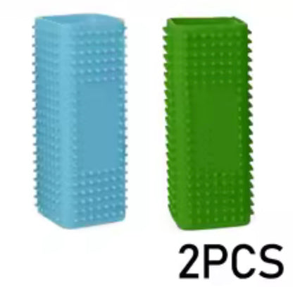 Brosse massage animaux en silicone
