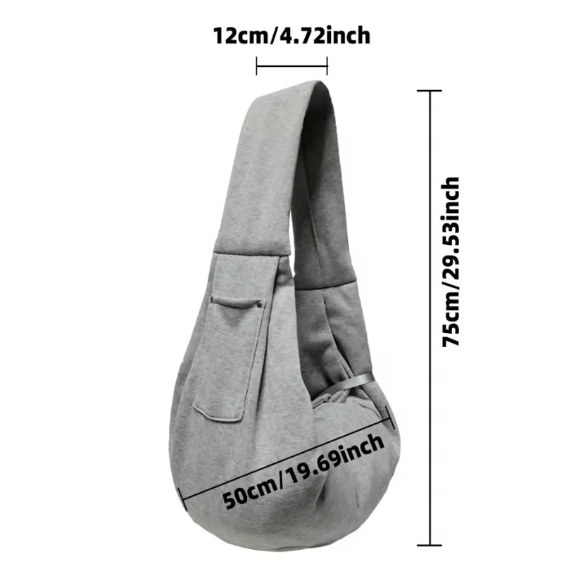 Sac de transport pour chien et chat – Bandoulière confort