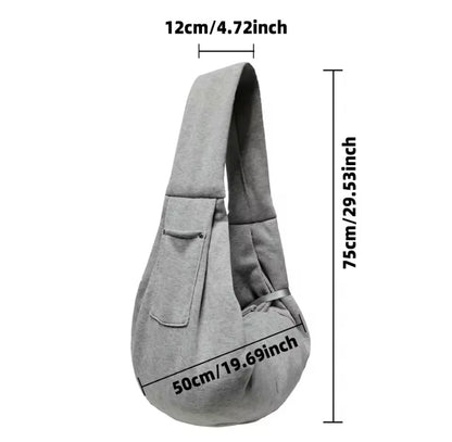 Sac de transport pour chien et chat – Bandoulière confort