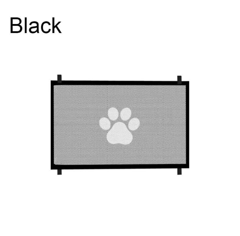 Barrière de sécurité rétractable pour chien et bébé