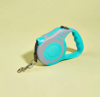 Laisse rétractable automatique pour chien – 3m / 5m
