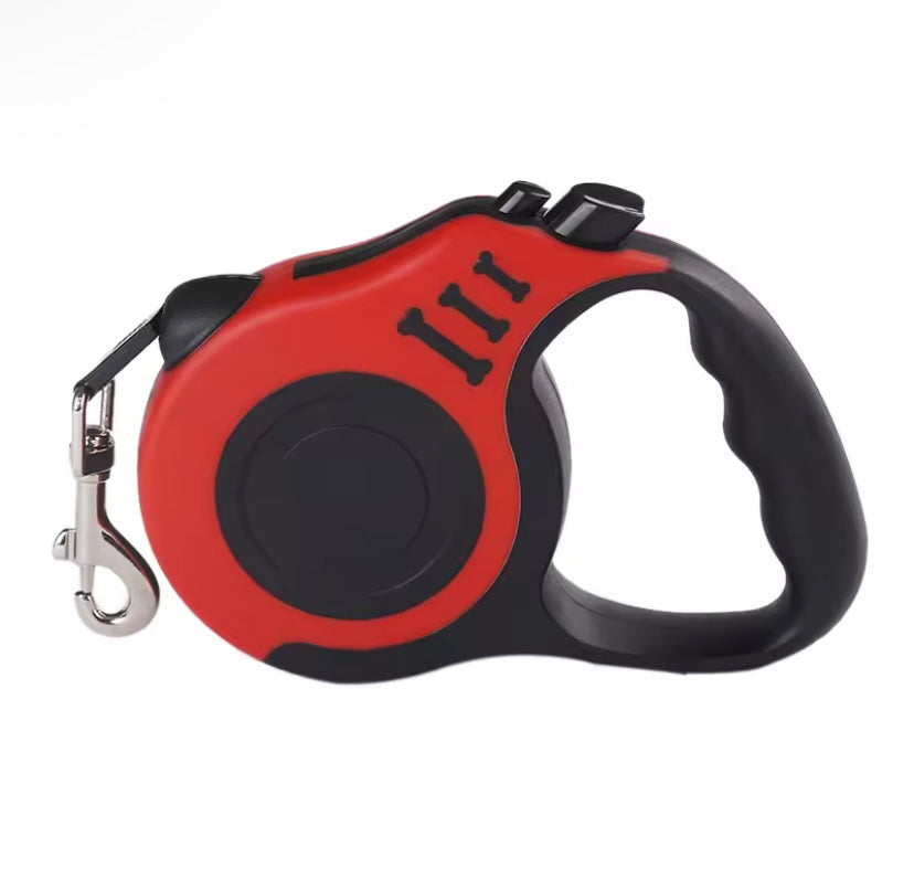Laisse rétractable automatique pour chien – 3m / 5m