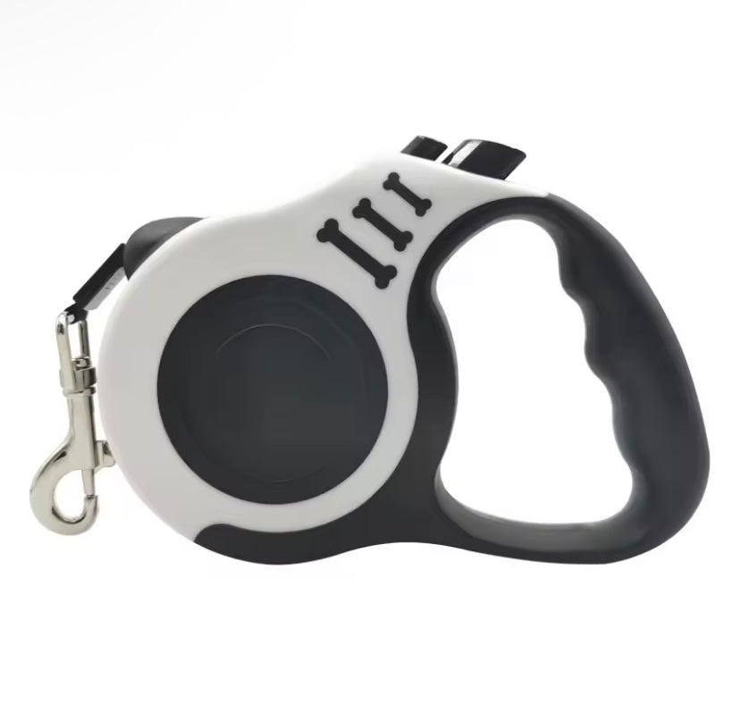 Laisse rétractable automatique pour chien – 3m / 5m