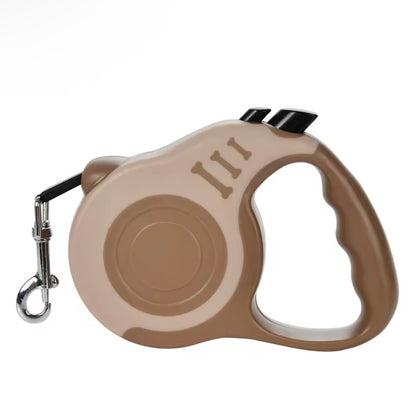 Laisse rétractable automatique pour chien – 3m / 5m