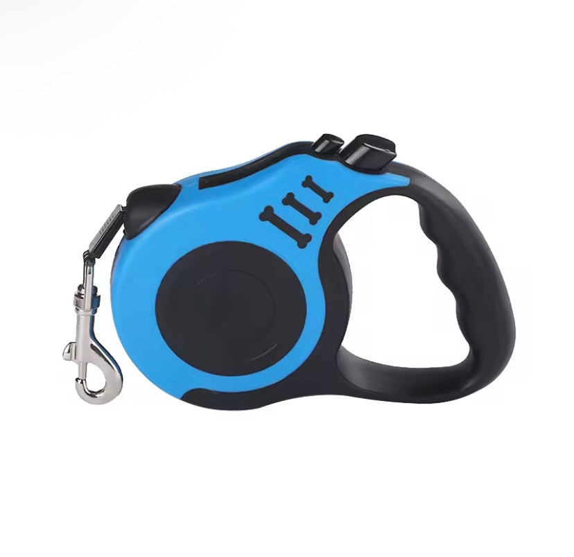 Laisse rétractable automatique pour chien – 3m / 5m