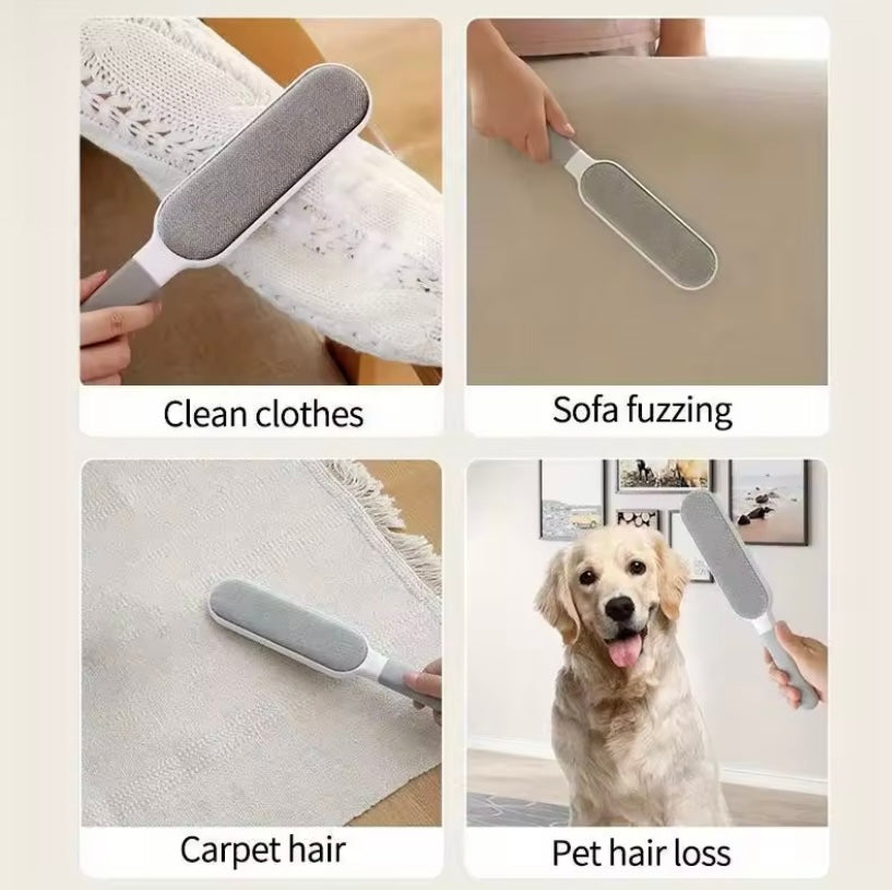 Brosse anti-poils réutilisable pour vêtements et canapé