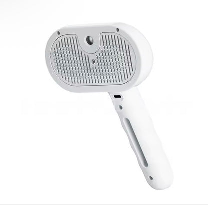 Brosse vapeur anti-poils pour chien et chat – Massage & nettoyage