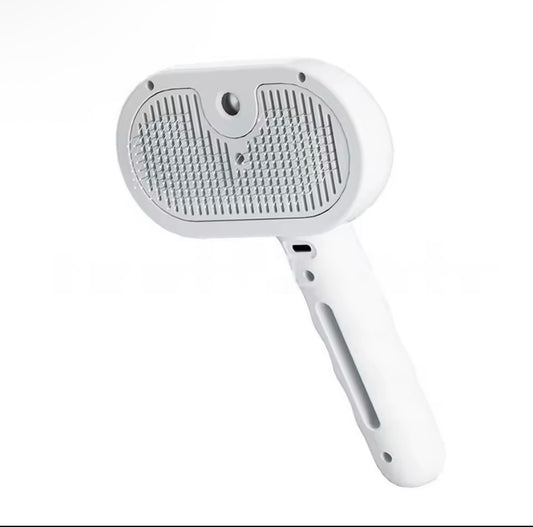 Brosse vapeur anti-poils pour chien et chat – Massage & nettoyage